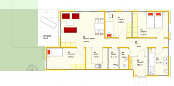 Grundriss Wohnung B6