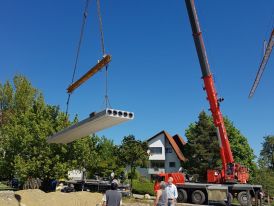 Verlegen der EG-Decke - 10.05.2017