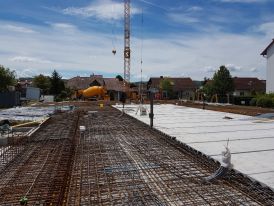 Die EG Decke ist komplett verlegt - 12.05.17