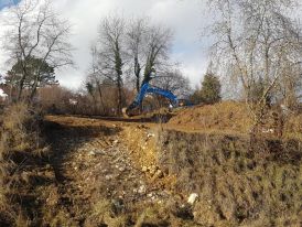 Baustellenvorbereitung - 18.01.2019