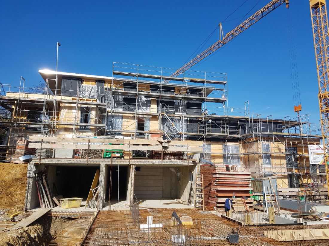 Rohbau Haus A - 01.10.19