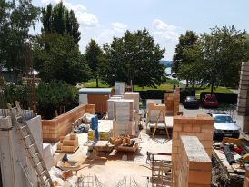 Mauern im Erdgeschoss - 07.07.2018