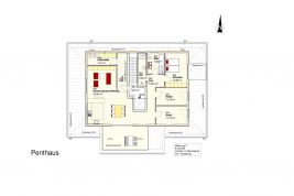 Grundriss Penthouse