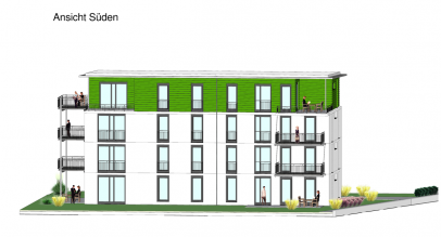 Südansicht Haus B
