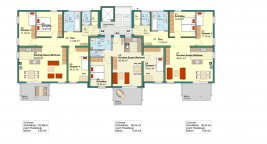 Grundriss 2. Obergeschoss / Haus A